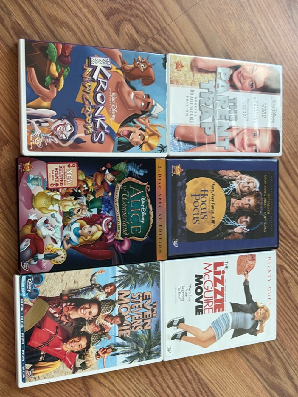 Assorted Movie DVD Collection - Mixed Color Covers